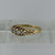 Antique Old Cut Diamond Boat Ring 18ct 18K Yellow Gold - Size K