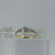 Antique Diamond Ornate Platinum Setting Ring 18ct 18k Yellow Gold - Size N