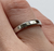 Plain Wedding Band Ring 3mm 18ct 18k White Gold  - Size N