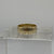 Engraved Pattern Band Ring 9ct 9k Yellow Gold - Size O