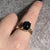 Unique Scapolite Cat's Eye Solitiare Ring 9ct 9k Yellow Gold  - Size N