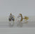 Pear Cut Cubic Zirconia Earrings 9ct 9k Yellow Gold