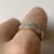 Diamond Cluster Band Ring 9ct 9k Yellow Gold - Size N