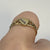 Diamond Heart Cut Out Signet Ring 9ct 9k Yellow Gold - Size J