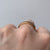 Light Yellow Lemon Topaz Channel Set Band Ring 9ct 9K Yellow Gold - Size O