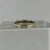 Sapphire & Diamond Band Ring 9ct 9k Yellow Gold - Size P 1/2