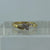 Diamond .15ct Toi Et Moi Twist Ring 18ct 18k Yellow Gold - Size O