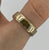 Band Ring 9ct 9k Yellow Gold - Size T 1/2