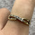 Diamond Trilogy Crossover Ring 10ct 10K Yellow Gold - Size O