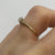 Diamond .15ct Solitaire Ring 9ct 9k Yellow Gold - Size L