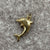 Dolphin Pendant or Charm 9ct 9k Yellow Gold