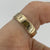 Band Ring 9ct 9k Yellow Gold - Size T 1/2