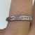 Diamond Half Eternity Ring 18ct 18k White Gold - Size N