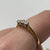 Antique Diamond .15ct Trilogy Ring 18ct 18K Yellow Gold - Size O