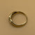 Diamond Crossover Twist Band Ring 9ct 9k Yellow Gold - Size O