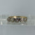 Diamond Five Stone High Set Ring 9ct 9k Yellow Gold - Size T