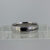 Diamond Channel Set Milgrain Wedding Band Ring 9ct 9k White Gold  - Size V