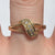 Diamond .20ct Fancy Pave Set Ring 18ct 18k Yellow Gold - Size P