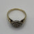 Diamond Cluster Accent Ring 9ct 9k Yellow Gold - Size L