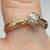 Diamond 0.15ct Cluster Ring 18ct 18k Yellow Gold  - Size M