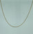 Cable Chain Necklace 18ct 18k Yellow Gold - 18" Inches