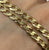 Curb Chain Necklace 9ct 9k Yellow Gold - 17" Inches