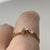 Diamond Two Stone Toi Et Moi Ring 18ct 18k Yellow Gold - Size N 1/2