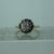 Diamond Illusion Cluster Ring 9ct 9k Yellow Gold  - Size O