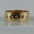 Embossed Starburst Band Ring 9ct 9k Yellow Gold  - Size Z+1