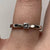 Princess Cut Diamond Solitaire Ring White Gold 9ct 9k - Size M