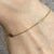 Celtic Design Dainty Chain Bracelet 9ct 9k Yellow Gold - 7" Inches