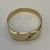 Diamond Signet Band Ring 9ct 9k Yellow Gold - Size Z+1