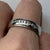 Diamond Channel Set Milgrain Wedding Band Ring 9ct 9k White Gold  - Size V