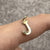 J Initial Pendant or Charm 9ct 9k Yellow Gold