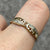 Diamond 'I LOVE YOU' Crossover Ring 9ct 9k Yellow Gold - Size O 1/2