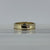 Solitaire Diamond Band Ring 9ct 9k Yellow Gold - Size L