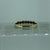 Diamond Illusion Set Half Eternity Ring 9ct 9k Yellow Gold  - Size M