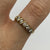 Five Stone CZ Band Ring 9ct 9k Yellow Gold - Size O