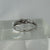 Diamond .10ct Twist Ring 9ct 9k White Gold  - Size R