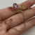 Antique Amethyst & Seed Pearl Foliate Brooch Pendant 9ct 9k Yellow Gold