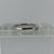 Diamond .15ct Solitaire Chunky Band Engagement Ring 9ct 9k White Gold - Size N