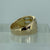 Diamond 1.35ct Three Row Channel Set Band Ring 14ct 14k Yellow Gold  - Size K