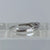 Mystic Quartz & Diamond Heart Cut Twist Ring 9ct 9k White Gold  - Size R