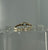 Blue Topaz & Diamond Heart Cut Twist Ring 9ct 9k Yellow Gold - Size M