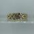 Diamond Braid Weave  Ring 9ct 9k Yellow Gold  - Size O 1/2