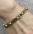 Stars & Bars Belcher Engraved Chunky Bracelet 9ct 9k Yellow Gold - 8" Inches