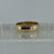 Engraved Trim Band Ring 9ct 9k Yellow Gold  - Size K