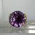 Alexandrite Synthetic Colour Change Cocktail Ring 14ct 14k Yellow Gold - Size M