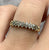 Diamond .15ct Cluster Band Stacking Ring 9ct 9k Yellow Gold - Size M