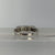 Diamond .35ct Baguette & Brilliant Cut Ring 18ct 18k White Gold - Size L